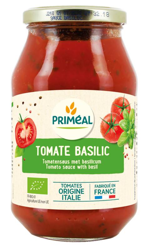 Primeal Pastasaus tomaten basilicum bio