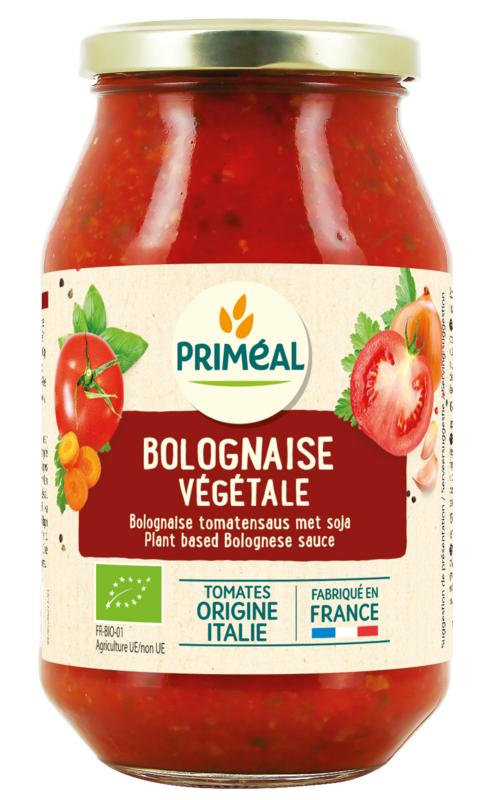 Primeal Bolognese tomatensaus vegetarisch bio